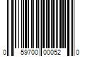 Barcode Image for UPC code 059700000520