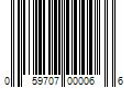 Barcode Image for UPC code 059707000066