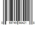 Barcode Image for UPC code 059749984218