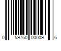 Barcode Image for UPC code 059760000096