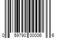 Barcode Image for UPC code 059790000066