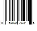 Barcode Image for UPC code 059800000345