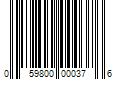 Barcode Image for UPC code 059800000376