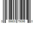 Barcode Image for UPC code 059800750950