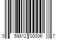 Barcode Image for UPC code 059812000067