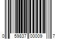 Barcode Image for UPC code 059837000097