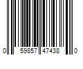 Barcode Image for UPC code 059857474380