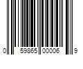 Barcode Image for UPC code 059865000069