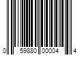 Barcode Image for UPC code 059880000044