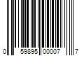 Barcode Image for UPC code 059895000077