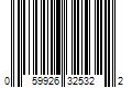 Barcode Image for UPC code 059926325322