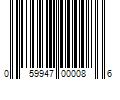 Barcode Image for UPC code 059947000086