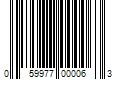 Barcode Image for UPC code 059977000063