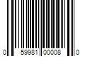 Barcode Image for UPC code 059981000080