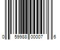 Barcode Image for UPC code 059988000076