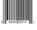 Barcode Image for UPC code 060000000141