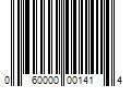 Barcode Image for UPC code 060000001414