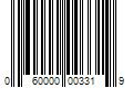 Barcode Image for UPC code 060000003319