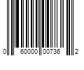 Barcode Image for UPC code 060000007362