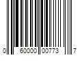 Barcode Image for UPC code 060000007737