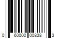 Barcode Image for UPC code 060000008383