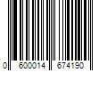 Barcode Image for UPC code 0600014674190