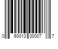 Barcode Image for UPC code 060013000077