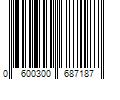 Barcode Image for UPC code 0600300687187