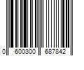 Barcode Image for UPC code 0600300687842