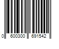 Barcode Image for UPC code 0600300691542