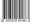 Barcode Image for UPC code 0600300691863