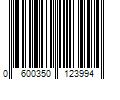 Barcode Image for UPC code 0600350123994