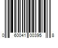 Barcode Image for UPC code 060041003958