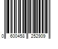 Barcode Image for UPC code 06004582529038