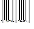 Barcode Image for UPC code 0600514744423