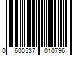 Barcode Image for UPC code 0600537010796