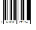 Barcode Image for UPC code 0600603211652