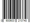 Barcode Image for UPC code 0600603213748