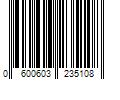 Barcode Image for UPC code 0600603235108