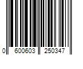 Barcode Image for UPC code 0600603250347