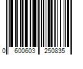 Barcode Image for UPC code 0600603250835