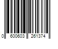 Barcode Image for UPC code 0600603261374