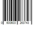 Barcode Image for UPC code 0600603263743