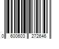 Barcode Image for UPC code 0600603272646