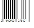 Barcode Image for UPC code 0600603275821