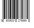 Barcode Image for UPC code 0600603275869