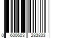 Barcode Image for UPC code 0600603283833