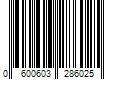 Barcode Image for UPC code 0600603286025