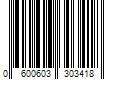 Barcode Image for UPC code 0600603303418