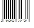 Barcode Image for UPC code 0600603304705